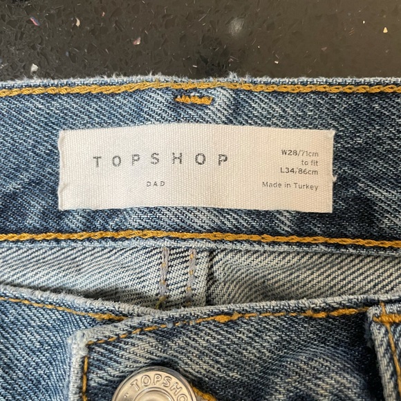 Topshop Dad Jeans - Picture 3 of 6